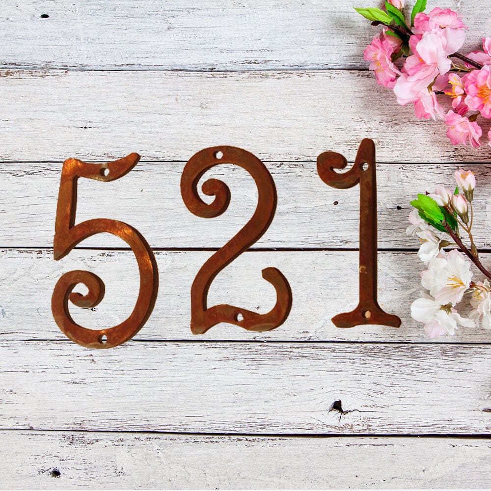  Personalized House Address Numbers Metal Sign