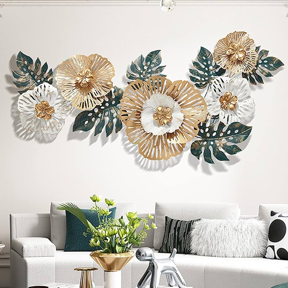 6 Unique Ways to Use Metal Wall Art to Decorate Your Home