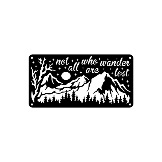 Not All Who Wander Are Lost ( Pkg of 4 ) ( A42 )