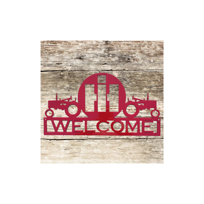 Personalized Dual Tractor – International Harvester Sign (P12)