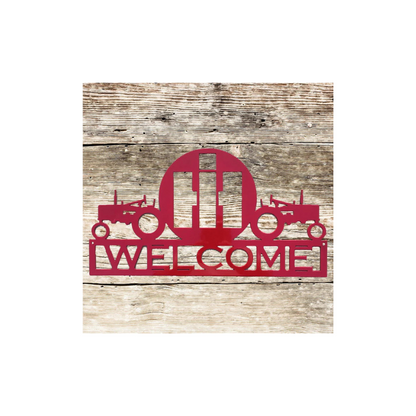 Personalized Dual Tractor – International Harvester Sign (P12)