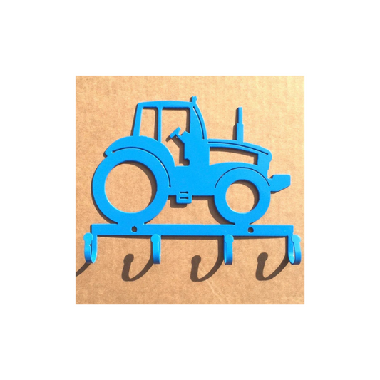 "Farmhouse Necessity: Metal Tractor Key Holder - Keep Your Keys in Rural Style!"(H10)