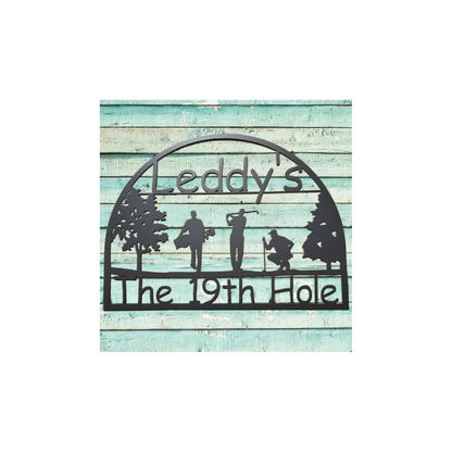 Personalized Golf Lover’s Sign (W7)