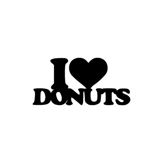 I Love Donuts (Pkg 0f 3) (B1)