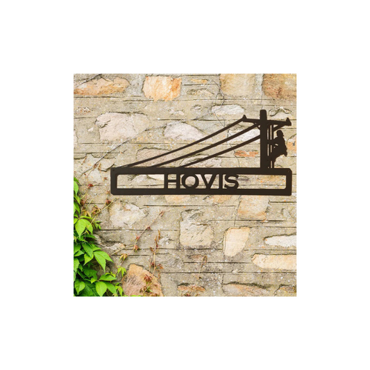 Personalized Power Lineman Sign (R24)