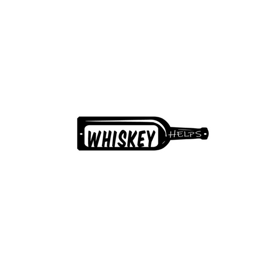 Whiskey Helps ( Pkg of 4 ) ( A37 )