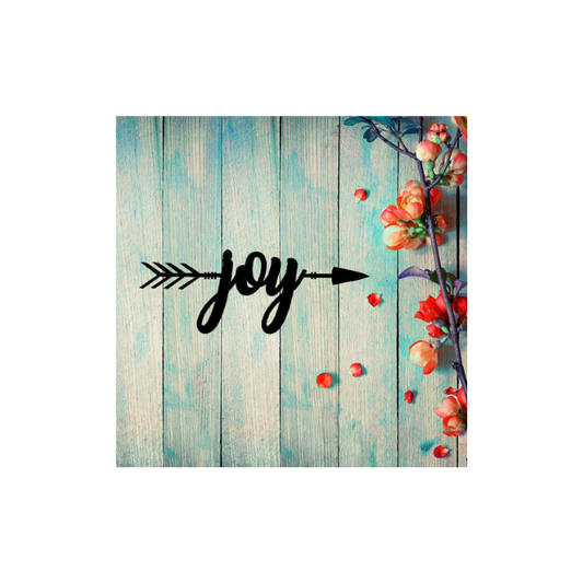 To the Heart of Joy Arrow Wall Art (C30)