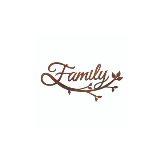 Family Tree Branch Metal Wall art