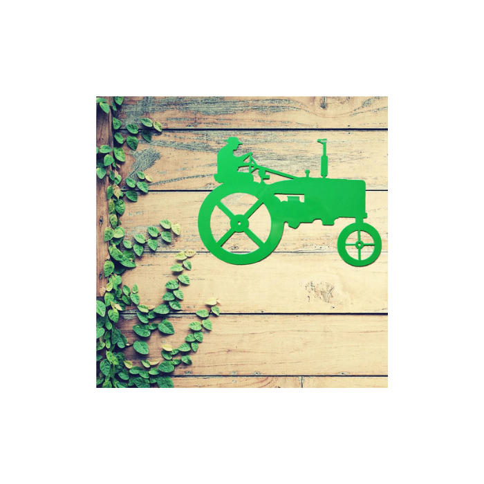 Small Tractor Wall Art (A4)