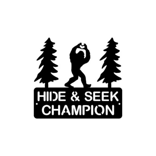 BigFoot with Heart Hide & Seek Champion (Pkg of 4) ( A8 )