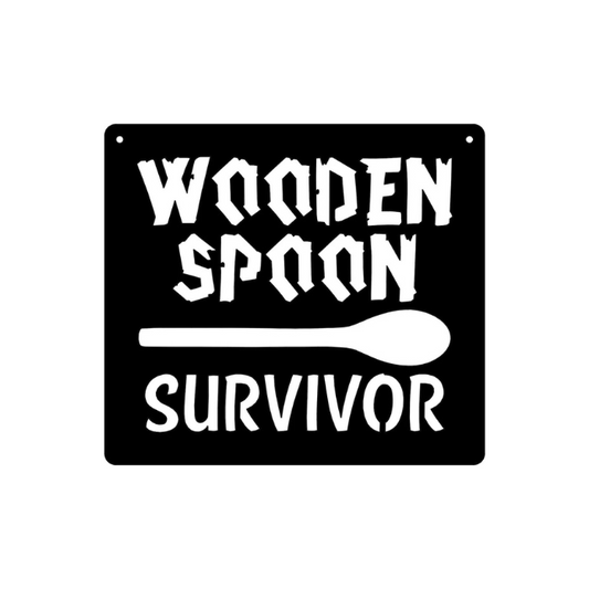 Wooden Spoon Survivor ( Pkg of 4 ) ( A34 )