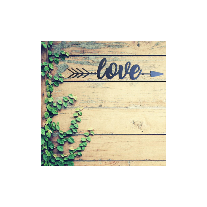 Love Arrow Wall Art (B54)