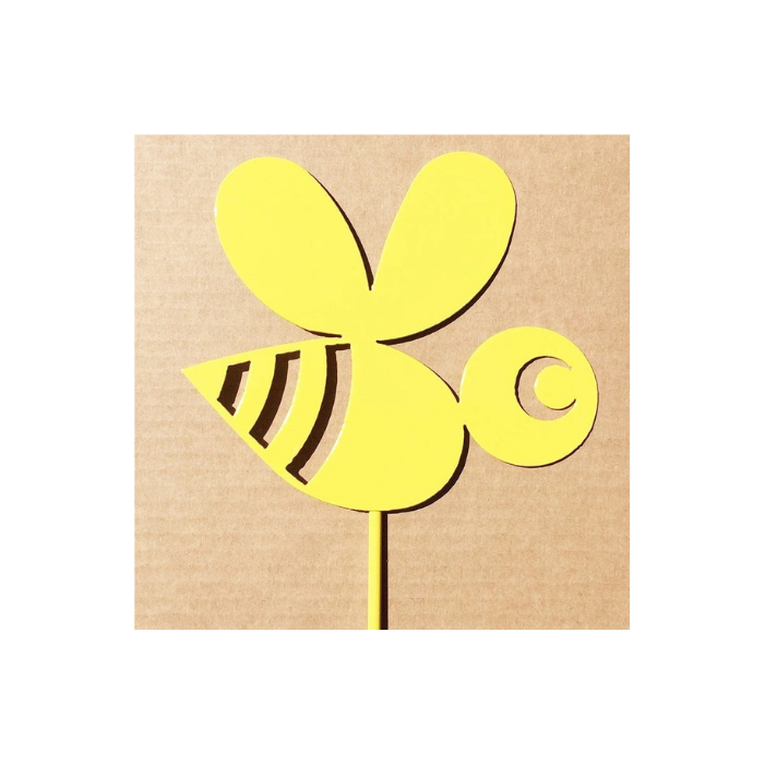 Bumble Bee Metal Garden Stake (A1)