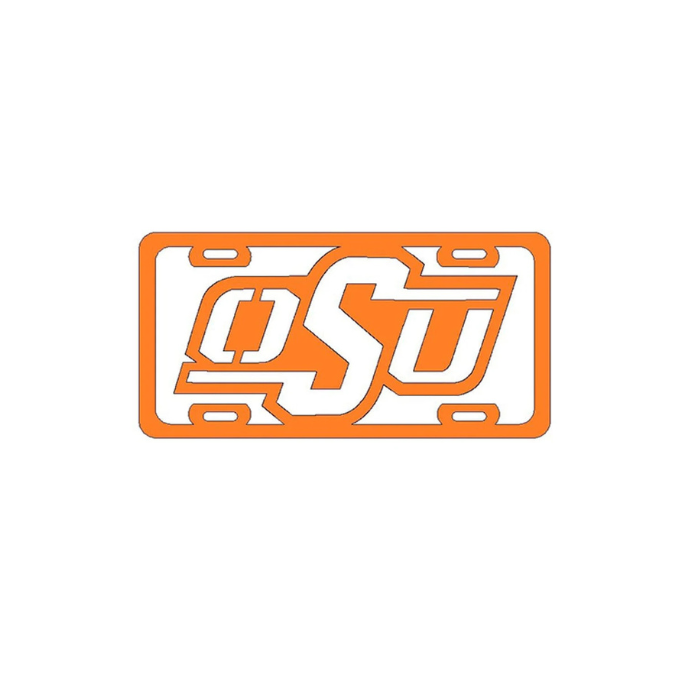 Oklahoma State License Plate (C49)