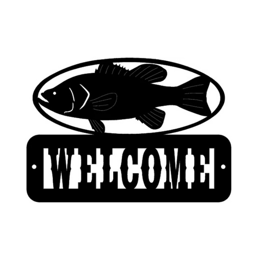 Bass welcome ( Pkg of 4 ) ( A13 )