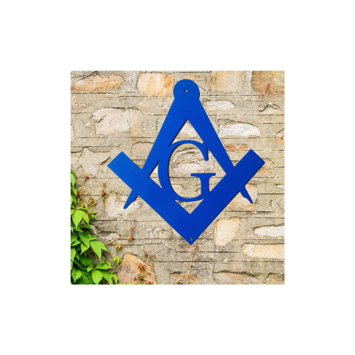 Masonic Metal Wall Sign (J5)