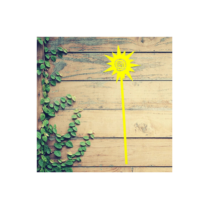 Sun Swirl Garden Stake (B8)