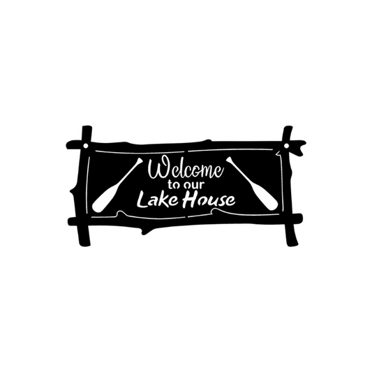 Welcome to our Lake House (Pkg of 4) ( A28 )