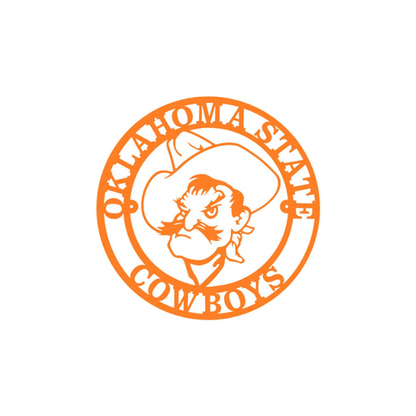 Oklahoma State Cowboys Pistol Pete in a Circle (C47)