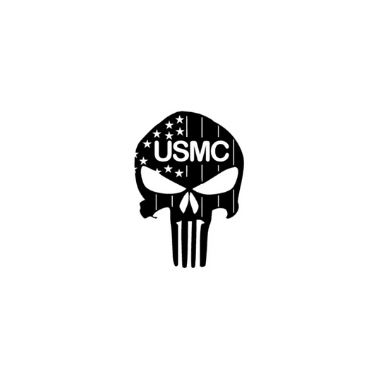 Punisher Skull USMC ( Pkg of 4 ) ( A47 )