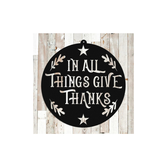 In All Things Give Thanks (G41)