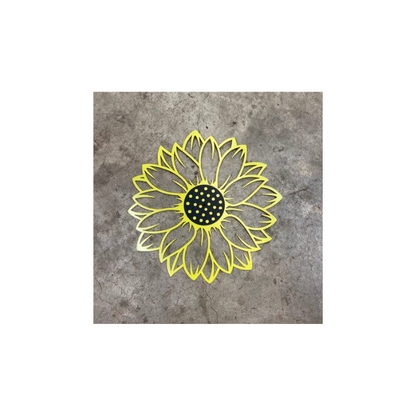 Sunflower Metal Wall Decor, Metal Flower Wall Art, Sunflower Metal Sign, (B63)Sunflower Home Decor, Livingroom Decor, Wall Art, Housewarming Gift