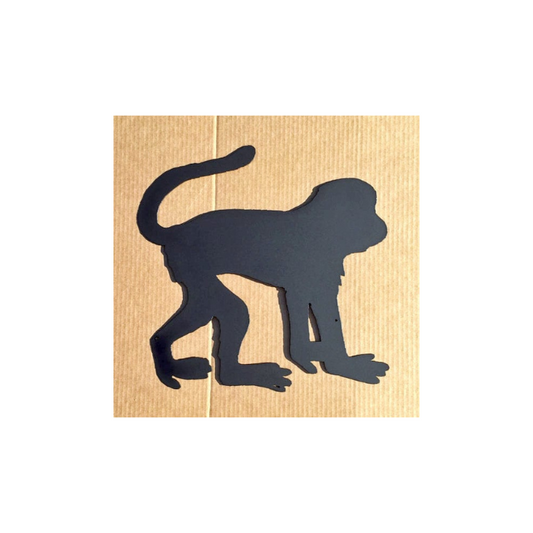 Monkey Metal Wall Art (I4)