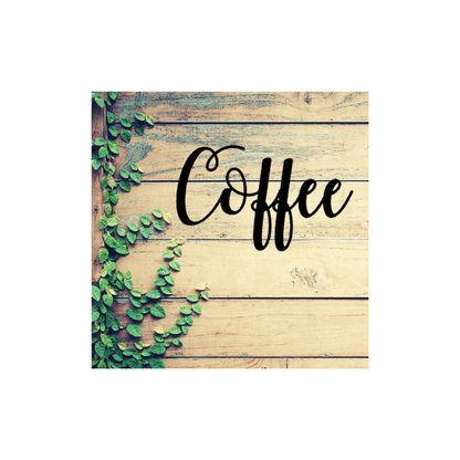 Coffee is My Jam Metal Wall Art (C36)