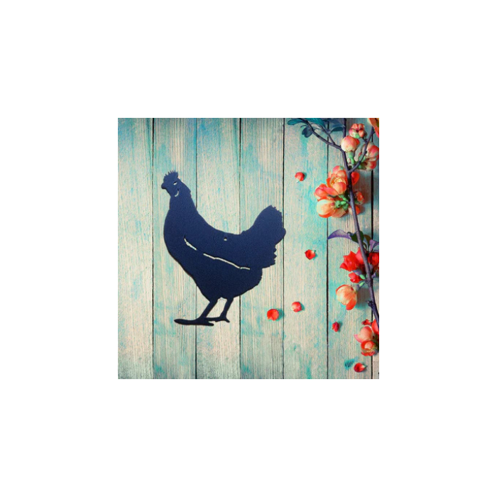 Hen Metal Wall Art (X25)