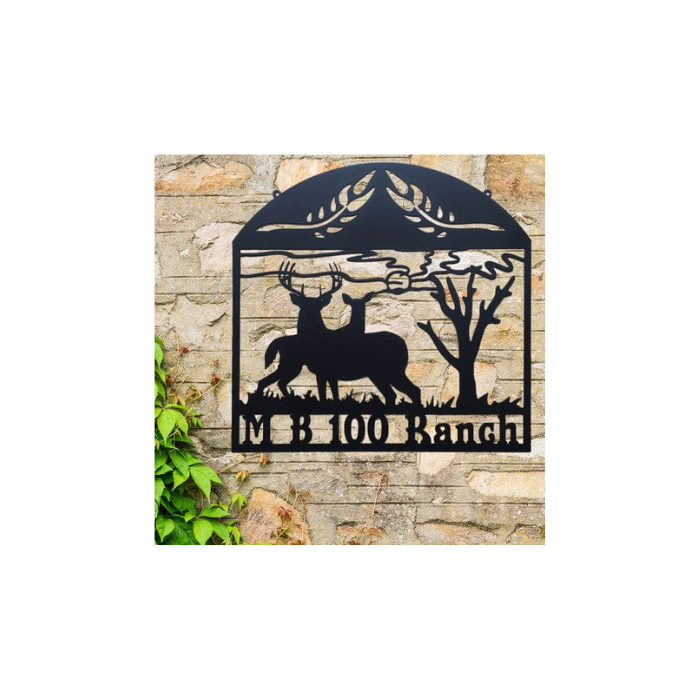 King & Queen of the Forest Ranch Sign (Q24)