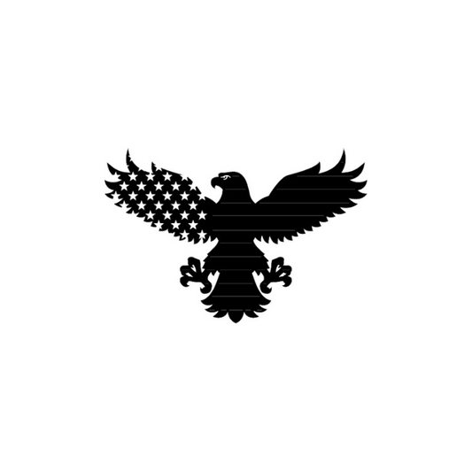 Eagle Flag (Pkg of 4) (A62)