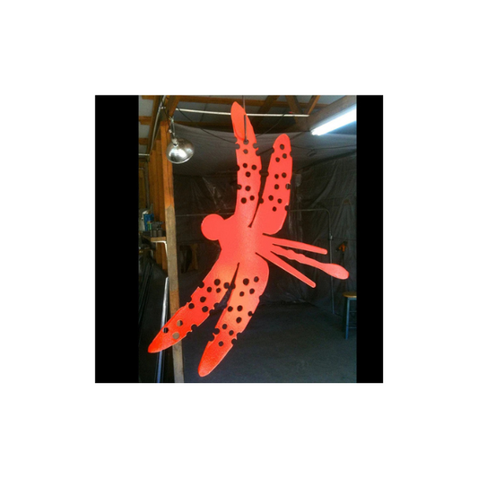 Metal Dragonfly Wall Art (E)