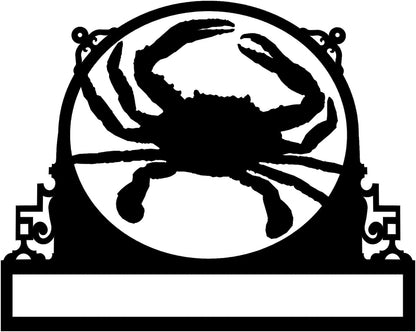 Crab with custom text  field (J15)