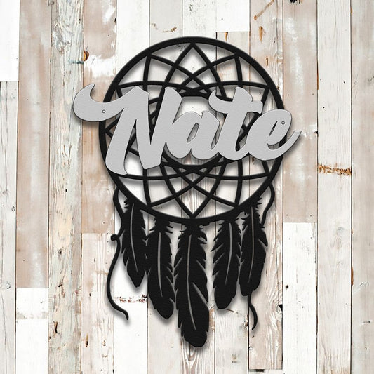 Rusty Rooster Fabrication & Design Dream Catcher Monogram (Z36)