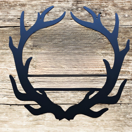 Rusty Rooster Fabrication & Design Monogram Antlers  (U21)