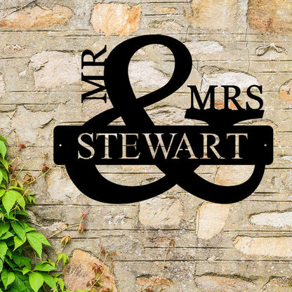 MR and MRS Monogram (D47)