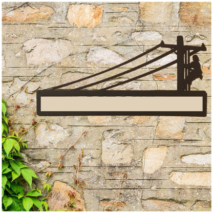 Personalized Power Lineman Sign (R24)